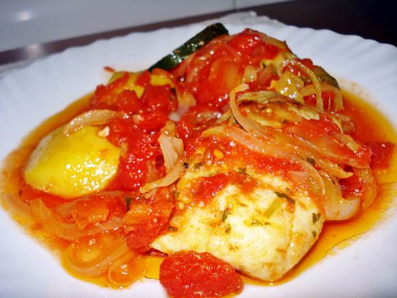 Peixe ao molho