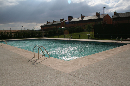 Piscina de alvenaria