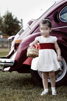 Moda infantil: vetido para festa