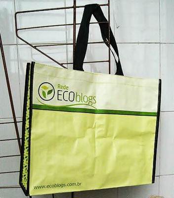 Sacolas feitas de tecido são chamadas de ecobags