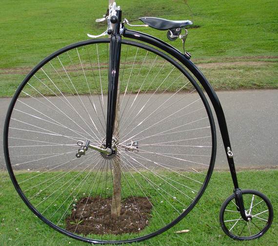 O biciclo foi elaborado para dar maior estabilidade e oferecer melhores condições de equilíbrio
