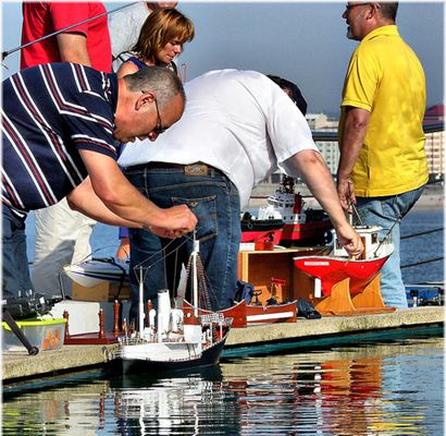 Nautimodelismo é o nome dado aos barcos