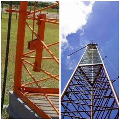Torres autoportante modular triangular