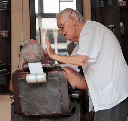 Barbearia tradicional