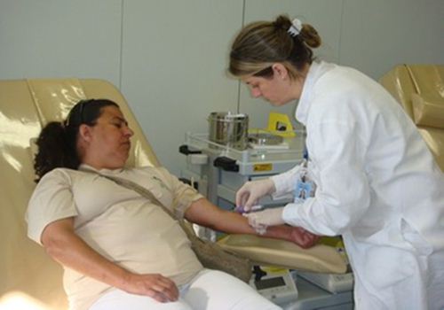 Doação de sangue - Hemocentro de Uberaba