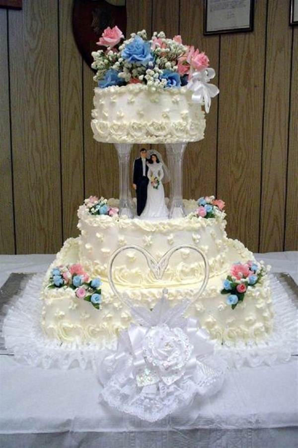 Bolo tradicional de casamento - Foto MogueFile @earl53